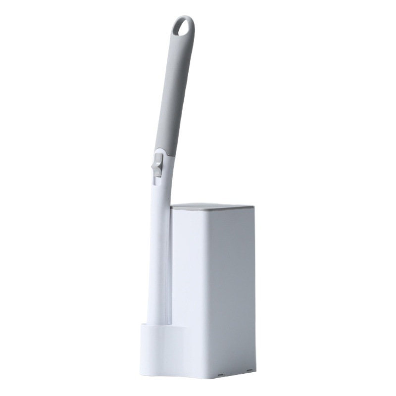 Disposable toilet brush replacement self-contained cleaner no dead angle decontamination household bathroom wall hanging cleaning brush