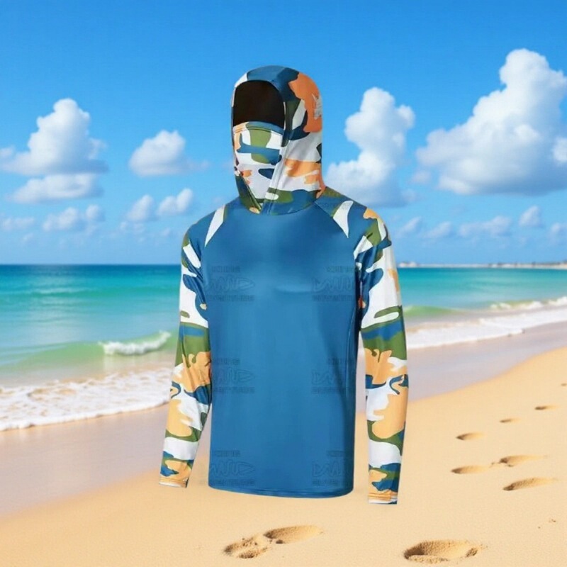 High Quality Men's Long Sleeve Fishing Hoodie Sun Protection Best Fishing Clothing Printed Hoodie Plaid Outdoor Wear High Quality Men's Long Sleeve Fishing Hoodie Sun Protection Best Fishing Clothing Printed Hoodie Plaid Outdoor Wear