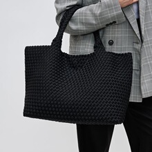 S 93367 Handwoven Large Tote Bag Ůʿ����� �羳��������