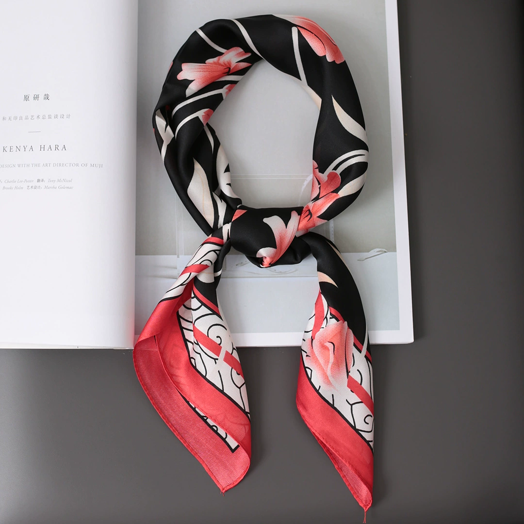 Universal silk handkerchief, decorations, scarf, European style