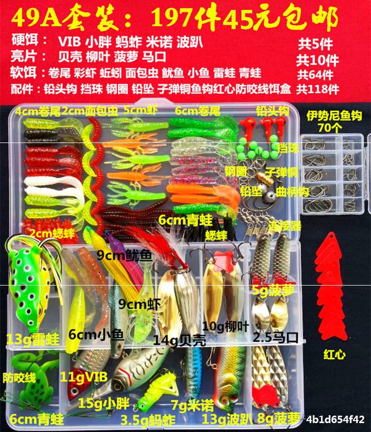 Fishing Lures Kit Mixed Including Minnow Popper Crank Baits with Hooks for Saltwater Freshwater Trout Bass Salmon Fishing