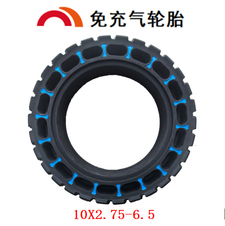 Electric scooter 10x2.75-6.5 off-road non-inflatable shock-absorbing wear-resistant comfortable robot electric wheelchair