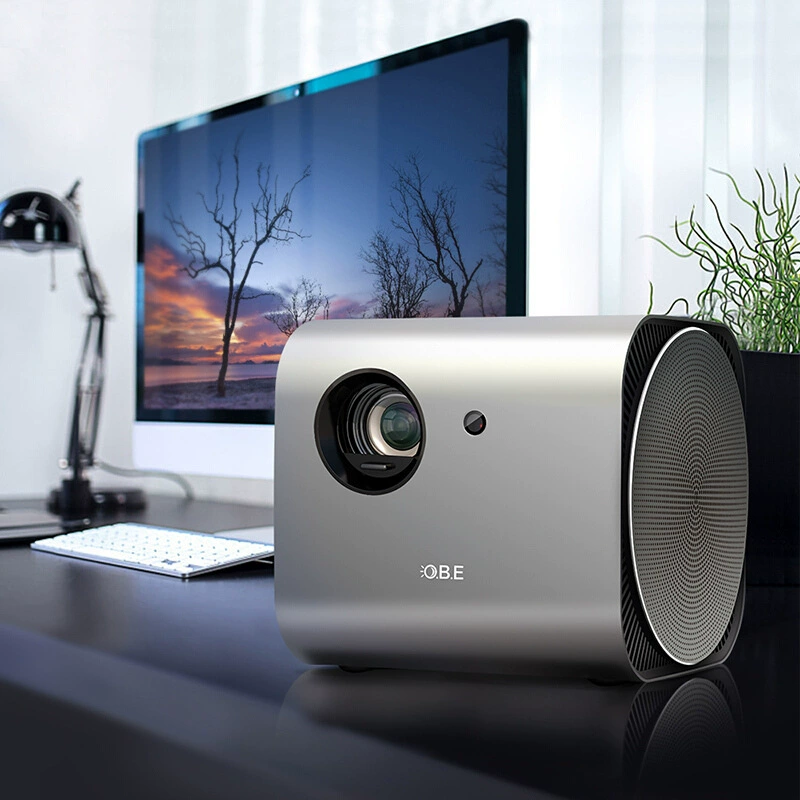 V8 проектор домашний 1080P все-в-одном 3D домашний театр беспроводной Wi-Fi караоке KTV проектор
