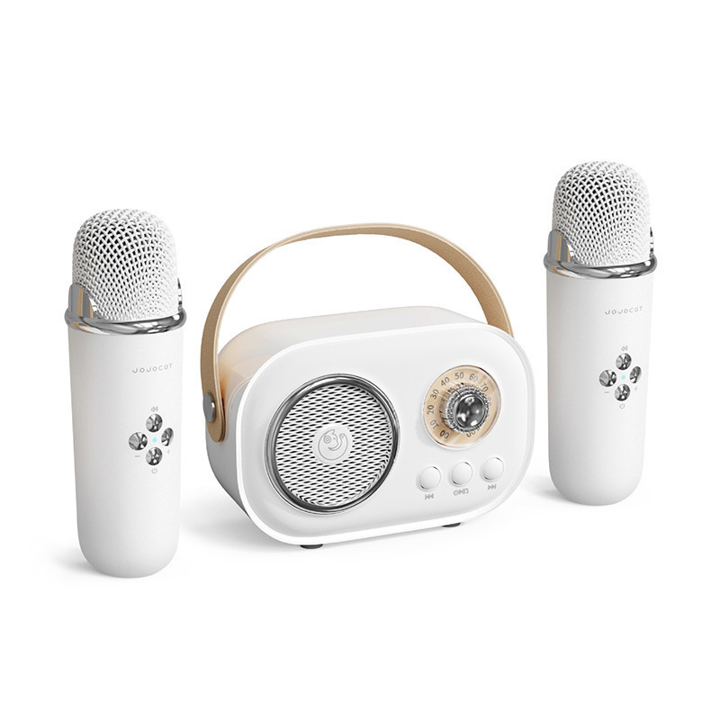 K歌bluetoothスピーカープレゼントカスタムロゴ携帯bluetoothオーディオマイク付きサブウーファカード携帯オーディオ|undefined