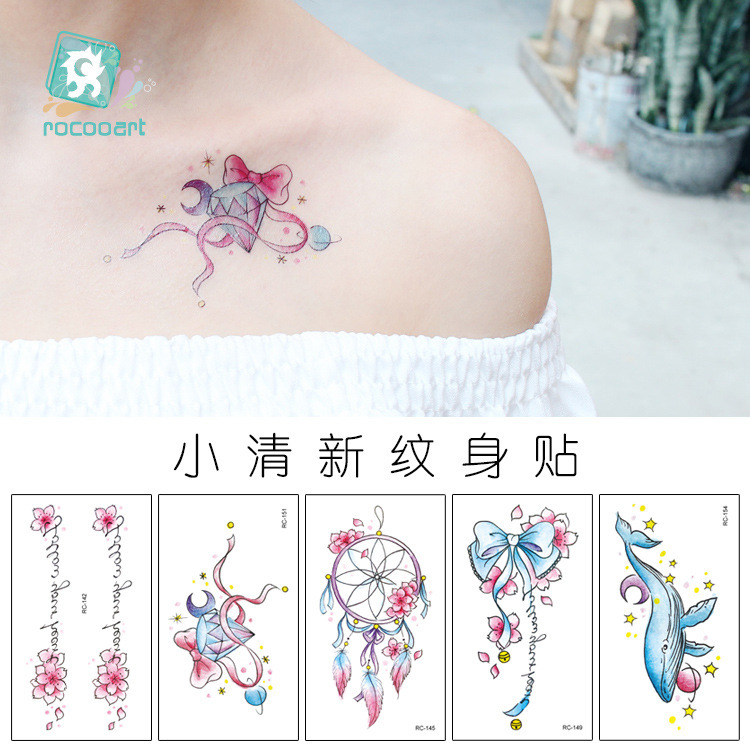 Rc's Full Range of New Waterproof and Long-Lasting Tattoo Stickers, Ink-Colored Dream Catcher Fresh-Style Tattoo Stickers Rc's Full Range of New Waterproof and Long-Lasting Tattoo Stickers, Ink-Colored Dream Catcher Fresh-Style Tattoo Stickers
