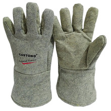 CASTONG卡司顿GEEE15-45耐高温手套500度GEEE15-34防烫五指阻燃