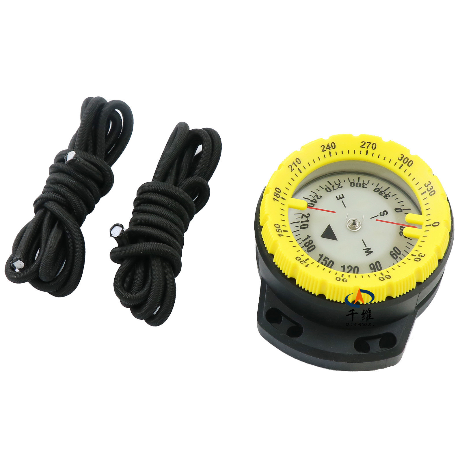 Nuevo producto sumergible fuerte magnético 50 m cuerda elástica brújula brújula brújula bajo el agua con brújula impermeable luminosa en stock