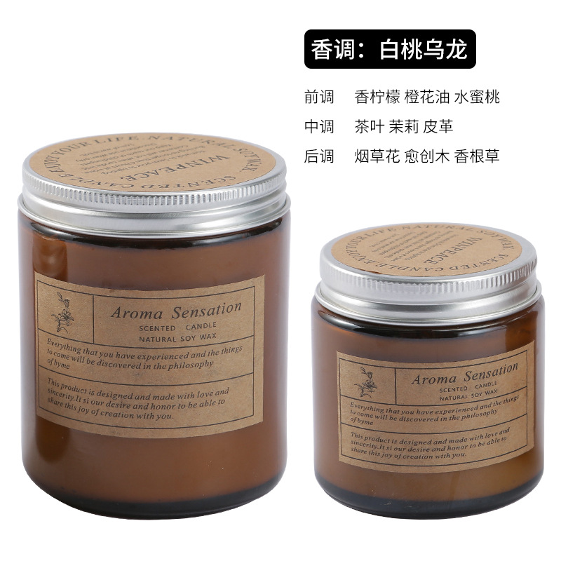 Velas aromáticas creativas hechas a mano de cera de soja, sin humo, en vaso de cristal romántico, recuerdos navideños, fragancia ligera al por mayor.