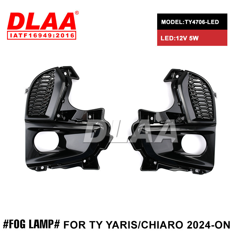 Aplicable a TOYOTA YARIS / CHIARO 2024 - ON conjunto de lámpara de niebla delantera LED modificado lámpara de viaje de día image 4