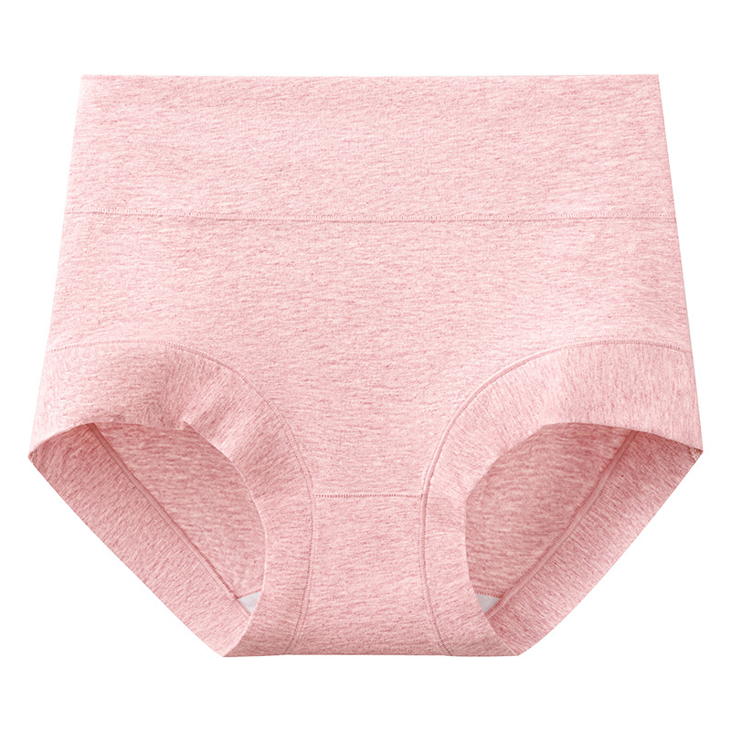 Ropa interior de abdomen de cintura alta, algodón antibacteriano de algodón para mujer, levantamiento de cadera, barriga pequeña, 2024 nuevo estilo, refrescante