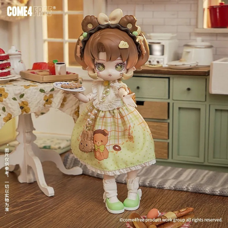 本物の米スイートストーリーファンタジーフォレストBJDブラインドボックス12点BJDアクションフィギュア装飾品人形|undefined