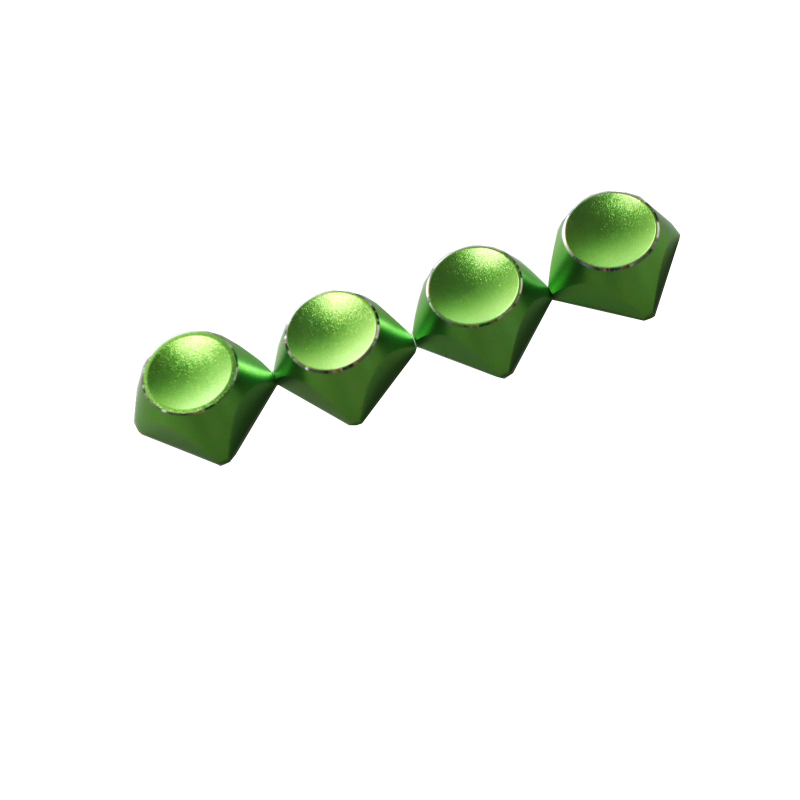 Xda altamente personalizada aleación de aluminio CNC metal clave tapa mecánica teclado tapa gradiente de color llave metal llave extractor