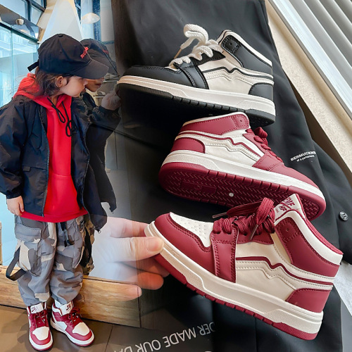 Children's sneakers new style  autumn comfortable white shoes for boys and girls, fashionable sports shoes, running shoes, children's shoes