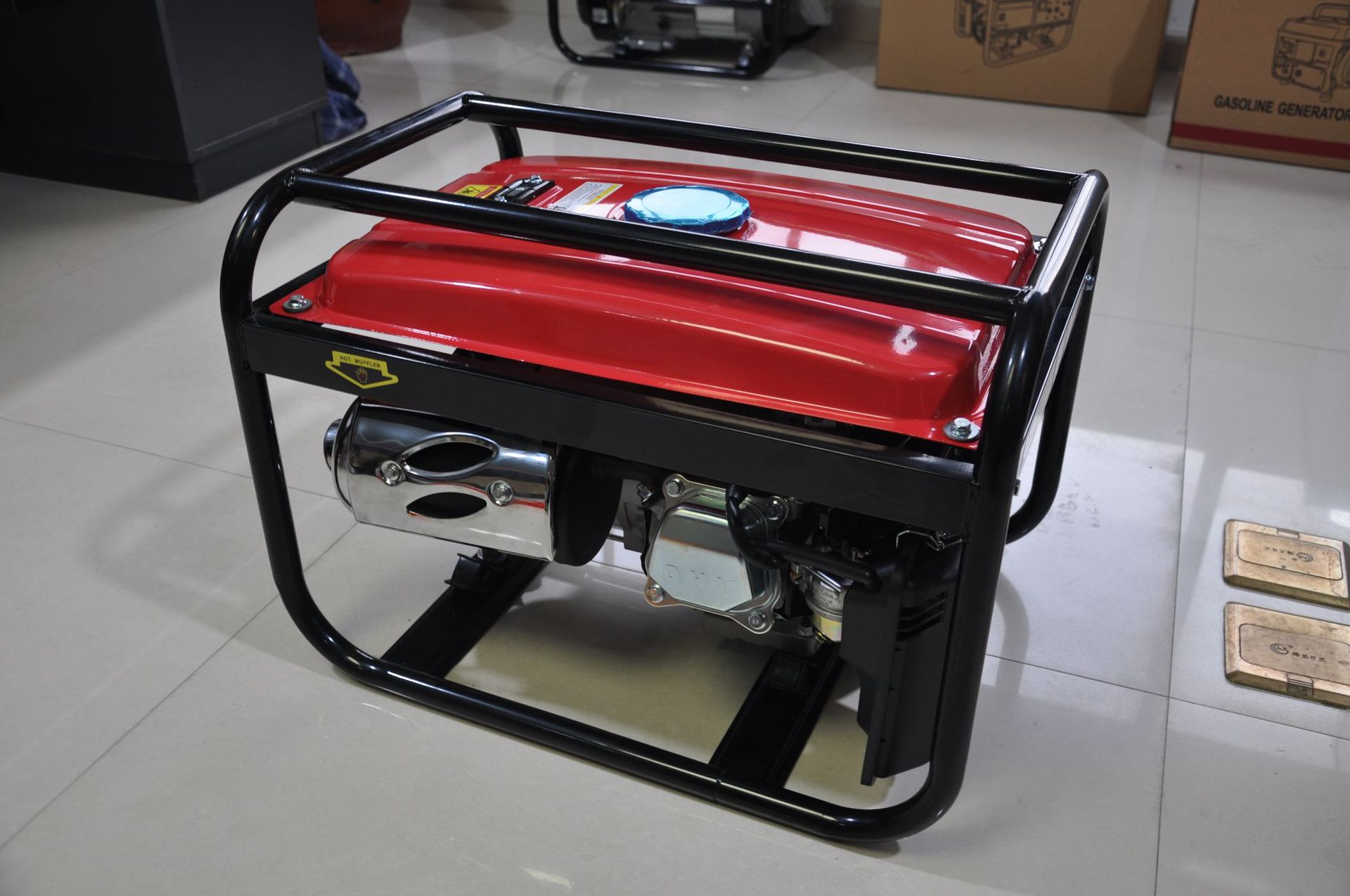 New Single-Phase Gasoline Generator 110V/220V Small Portable Outdoor Camping Style Emergency Generator 3/5Kw