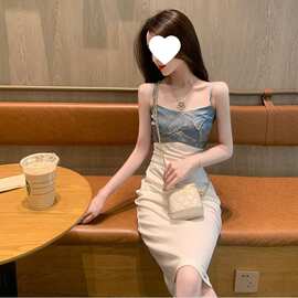 吊带连衣裙2026夏季新款气质新中式感时尚显瘦小众设计裙子女