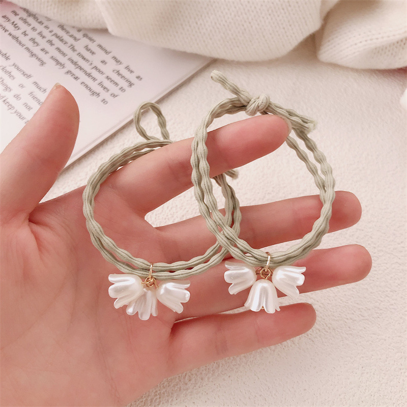 Xiaozing orquídea anillo de cabello de alta resistencia elástica de cabello elástico de alta resistencia super inmortal cabello de cola de caballo tocado de cabello