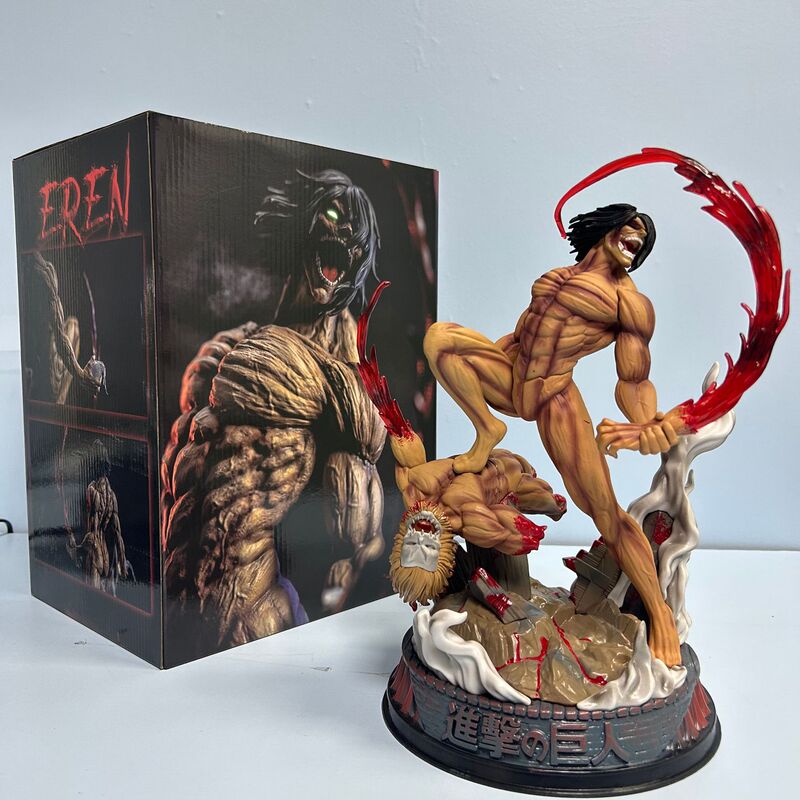 Attack Giant Battle Form Allen Base Model Statue Desktop Hand Ornaments Wholesale