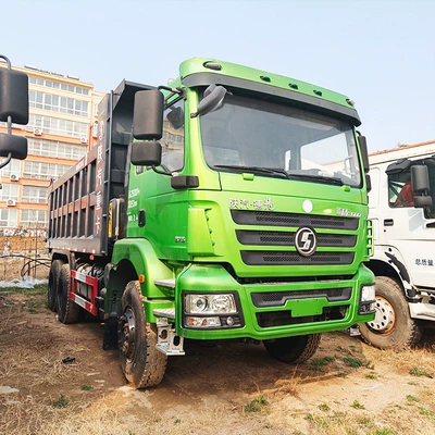 Yük maşınları Tipper Truck, Engineering Dump Truck, Green