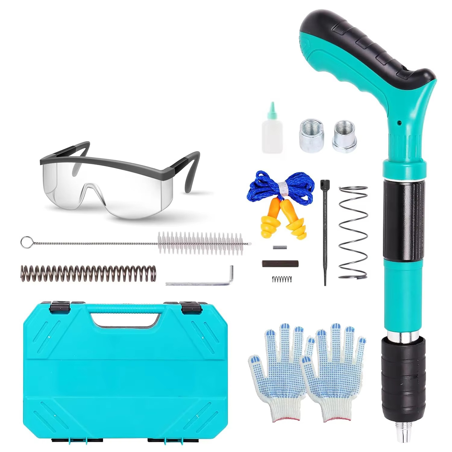 Ananke钉枪迷你吊顶神器消音线槽射 Nail gun 一体水电装修炮钉枪