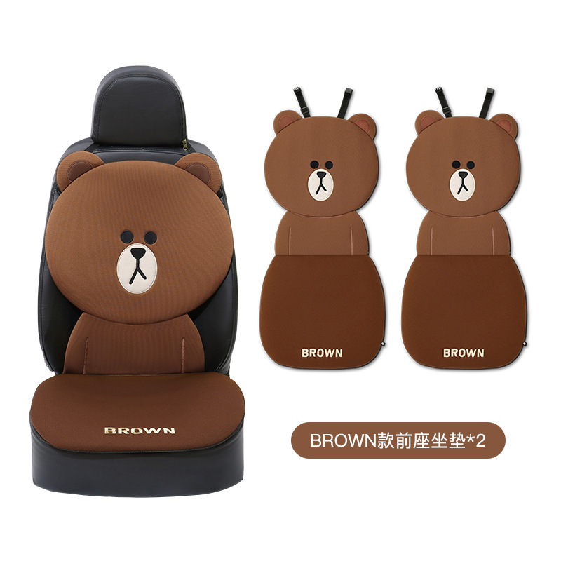 Linefriups連名アニメかわいい自動車座布団カバー四季通用女神異形夏モデルシートカバー|undefined
