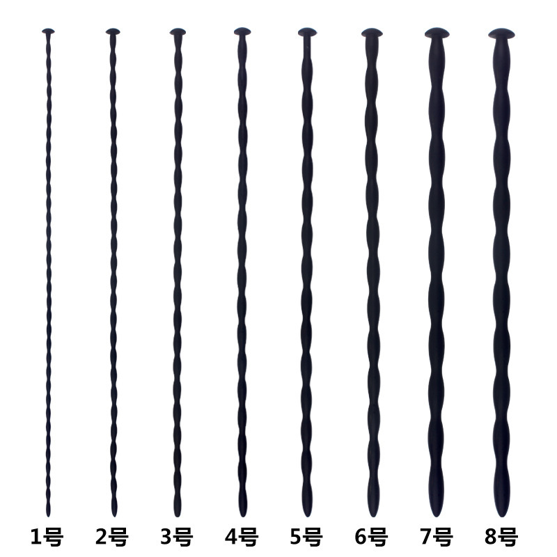 Silicone Bead Horse Eye Stick Male Urethral Stimulation Dilator Alternative Horse Eye Stick Male Masturbation Adult Supplies