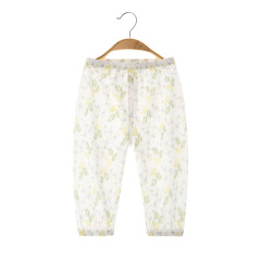 嬰兒防蚊褲夏季薄款純棉寶寶睡褲男女童燈籠褲空調褲可開襠褲子