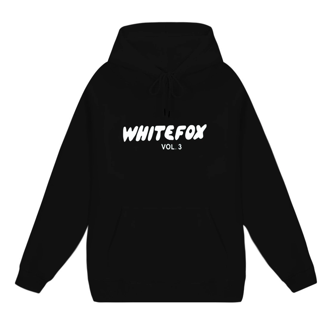 2024 трансграничный новый европейский и американский женский свитера с капюшоном WHITEFOX алфавит зимний флисный свободный повседневный свиток