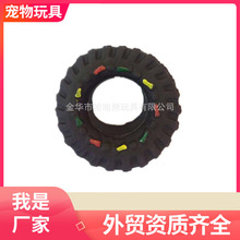 源头厂家直供热销宠物玩具搪胶狗狗耐咬pvc轮胎批发耐咬宠物玩具