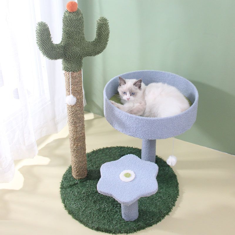 猫爬架猫窝一体剑麻猫树别墅大型猫抓板玩具猫抓柱猫咪用品|undefined