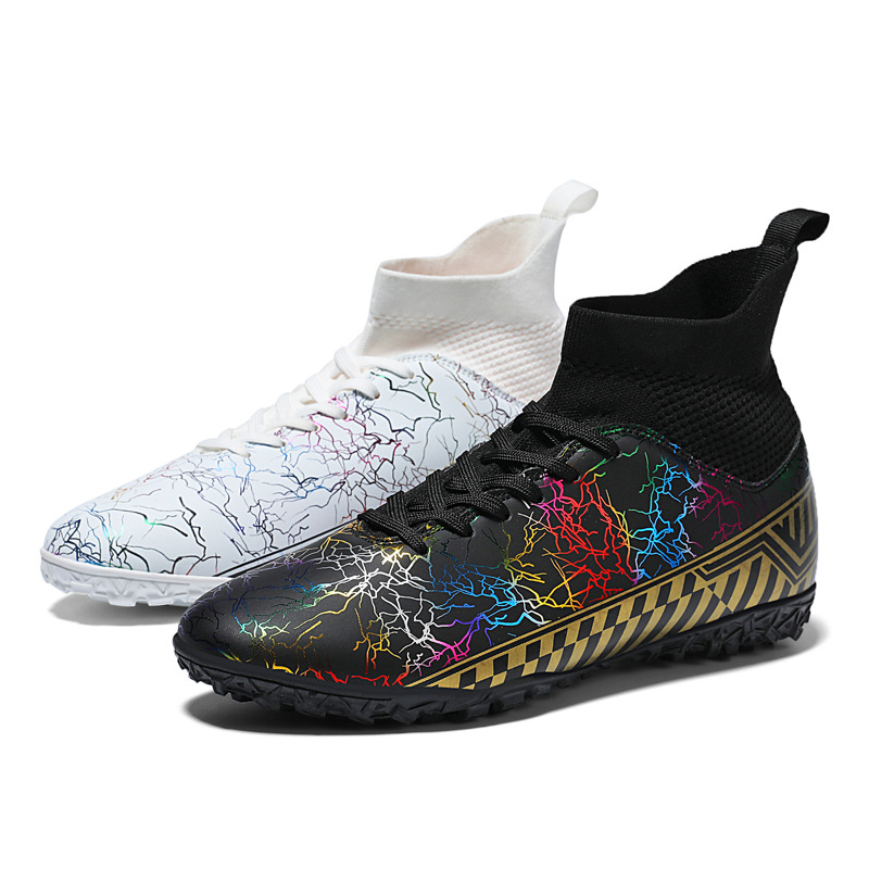 Transfronterizo más zapatos de fútbol de tamaño de uñas largas para hombres uñas cortas zapatos de competencia para adultos jóvenes Estudiante Educación Física deportes de Fútbol