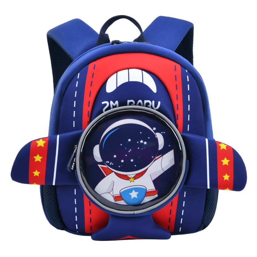 Nueva kindergarten mochila hombres de dibujos animados lindo 3D material buceo preescolar los niños ligeros MINI BOLSA