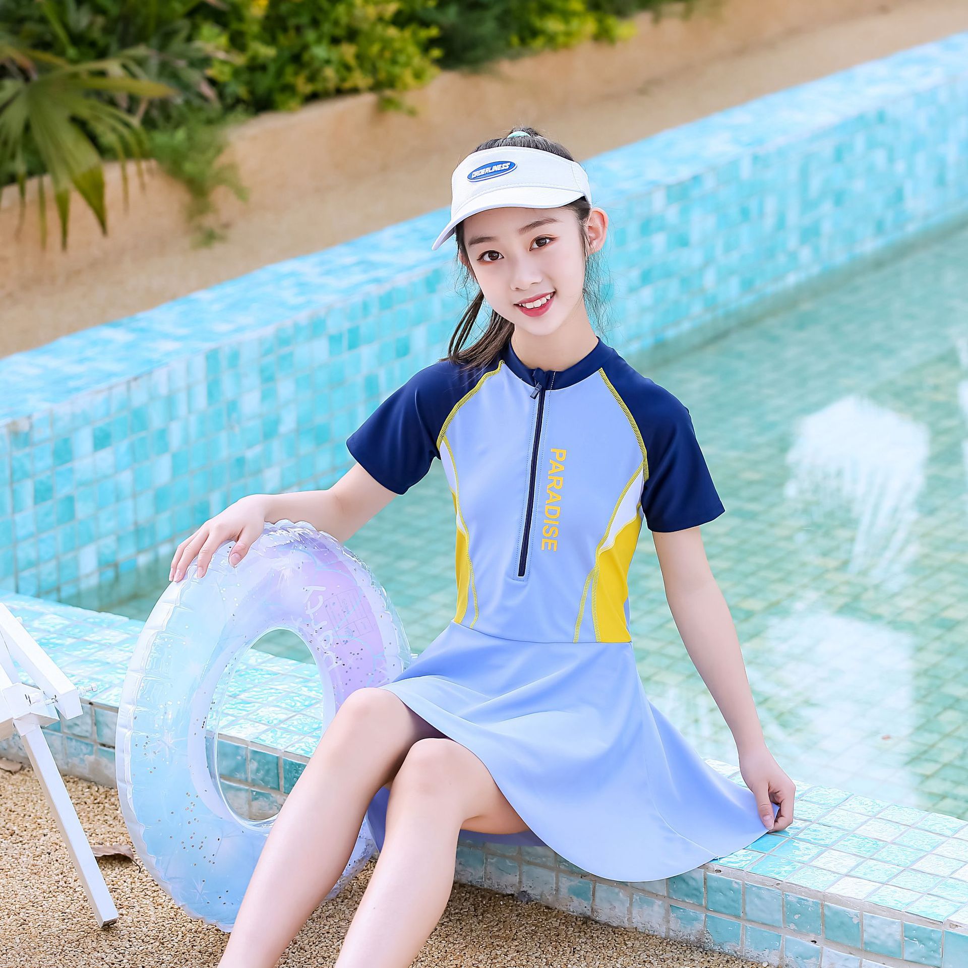children's cute quick dry swimwear