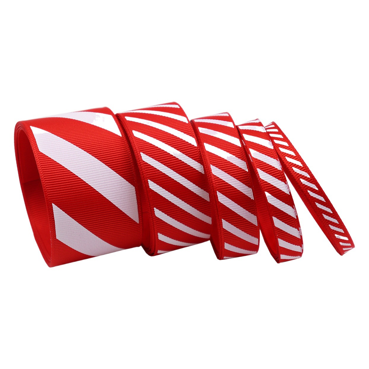 Navidad diagonal raya hilo cinta Carnaval cinta regalo caja embalaje cinta vacaciones escena Decoración