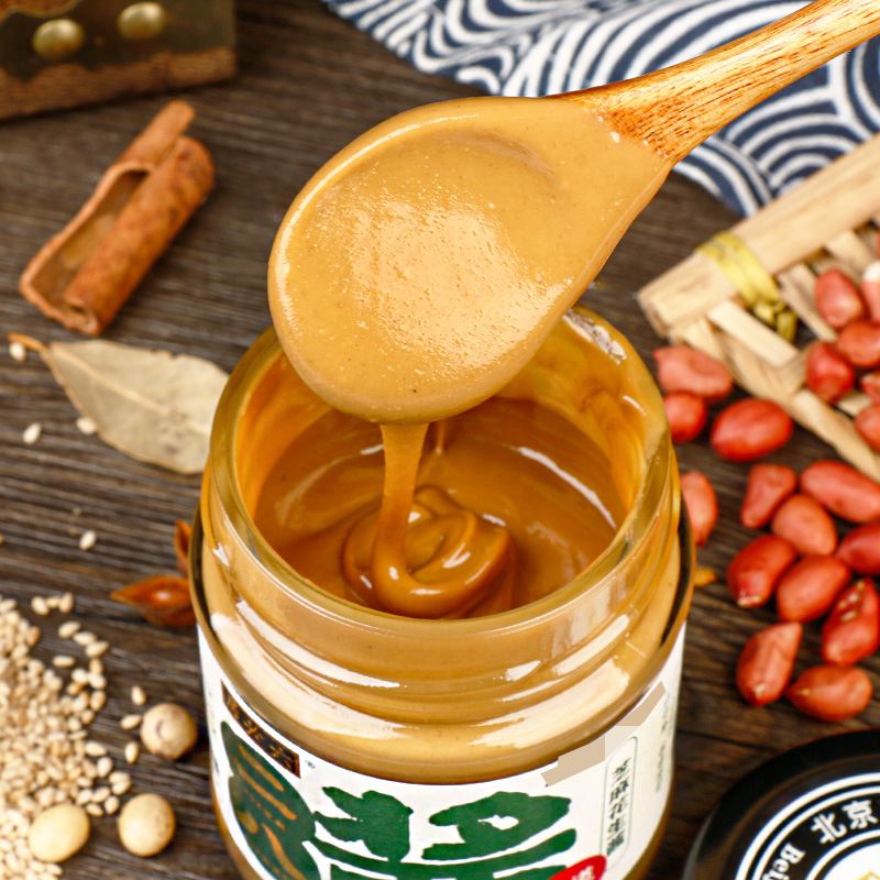 Authentic Liubiju old Beijing Erba sesame peanut sauce hot dry noodles mixed with sesame sauce hot pot dipping sauce