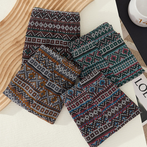 New style retro printed cotton arroo pants, men's boxers, loose home shorts, retro style boxer men's pants
