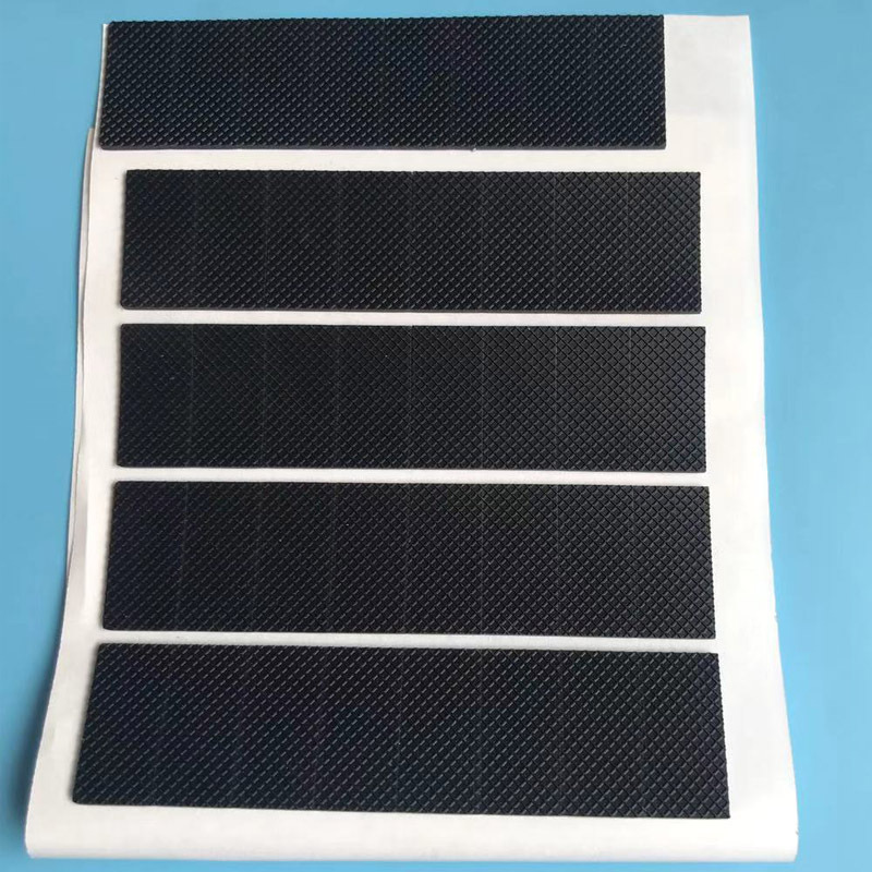 厂家供应硅胶有纹橡胶垫,背胶橡胶垫片,止滑垫,止滑圆形硅胶脚垫