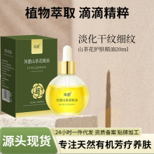 面部按摩精油山茶花纯植物提拉紧致抗老保湿滋润舒缓修护刮痧油
