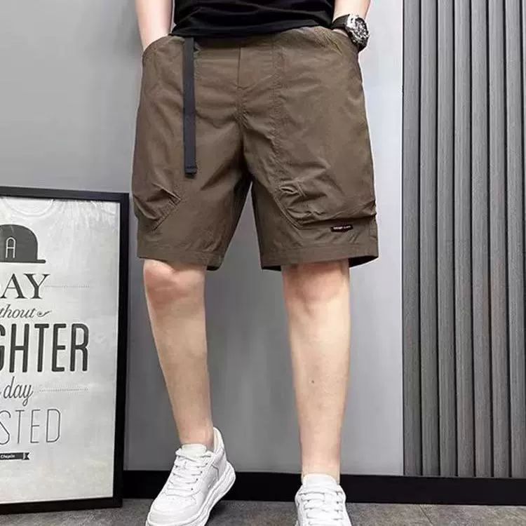 Мужские летние штаны, пляжные японские быстросохнущие шорты для отдыха