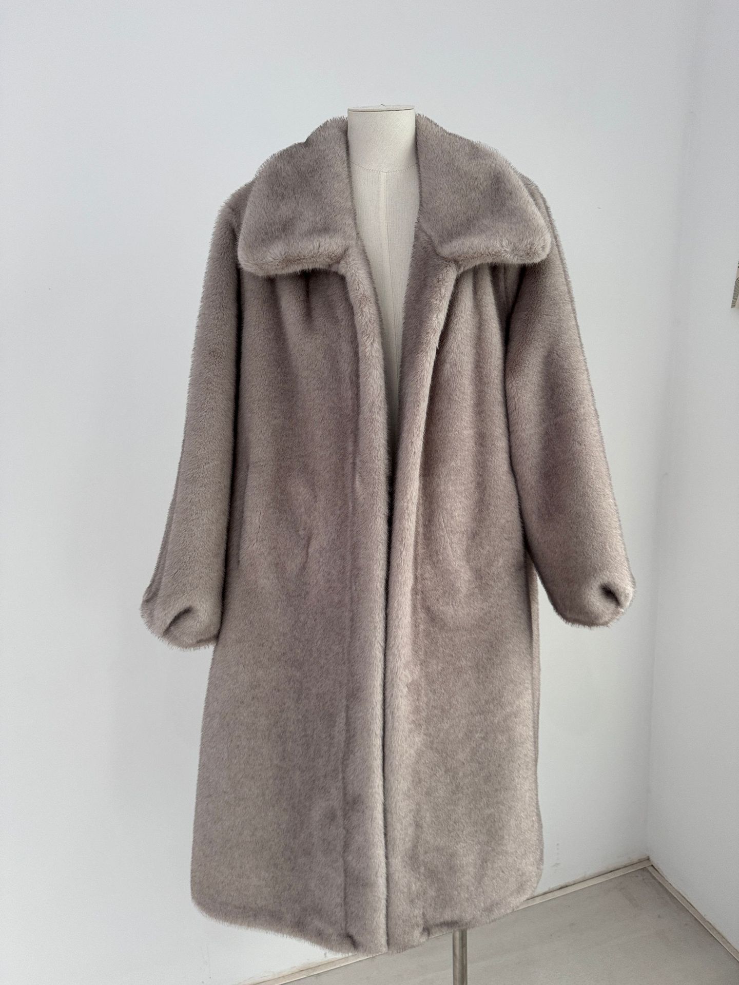 Women's Clothing New Fur Eco Friendly Fur Coat Long Mink Fur Coat For Women Large Size Wide Version Mink Velvet_voghion.com