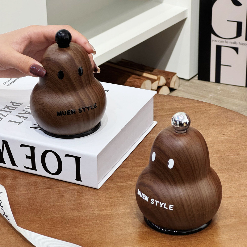 満足の木製歯ブラシ箱、新しいスタイル、軽くて豪華で見栄えの良いデンタルフロス収納ボックス、クリエイティブなひょうたん綿棒歯ブラシホルダー|undefined