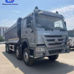 Howo 8*4 U formalı mədən qum-çınqıl daşıyan ağır özüboşaldan, Weichai mühərrikli
