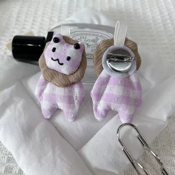 Pink lion