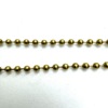 Spherical round beads, copper accessory, chain