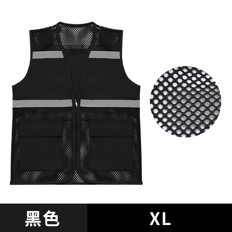 chaleco de seguridad reflectante verano transpirable malla construcción de sitio de construcción ropa reflectante chaleco de impresión