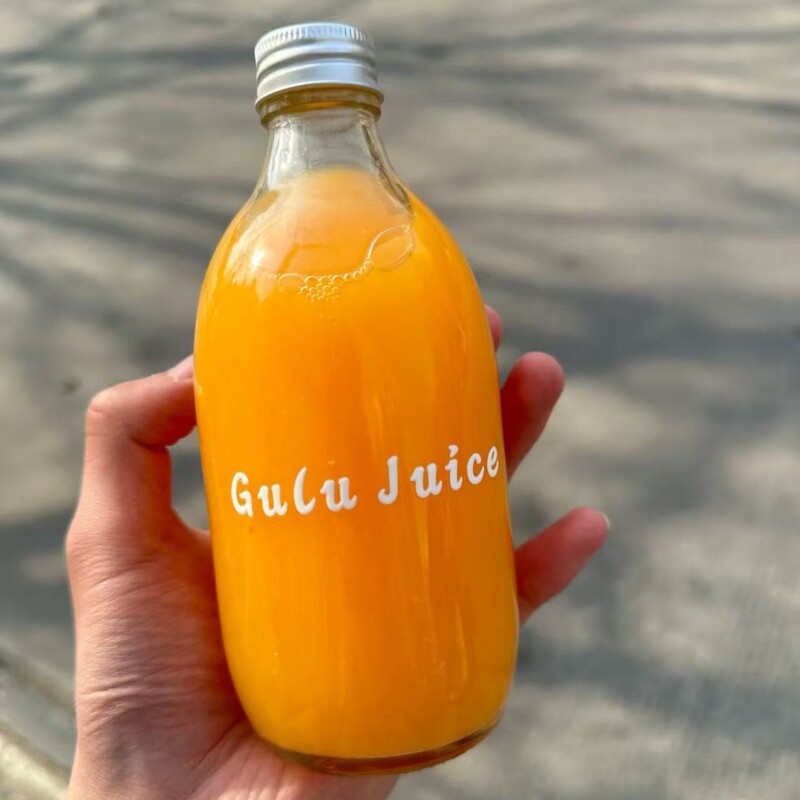蓋付き高品質透明ガラスボトル、ジュースミネラルウォーター飲料ボトル、水出し茶ボトル、空ボトル、詰め替えボトル卸売|undefined