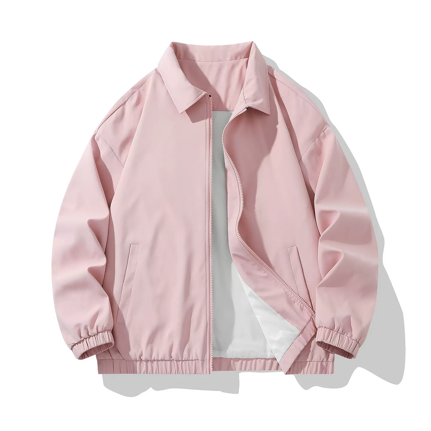 2025秋季新款夹克男翻领夹克潮牌时尚夹克外套公版可二开