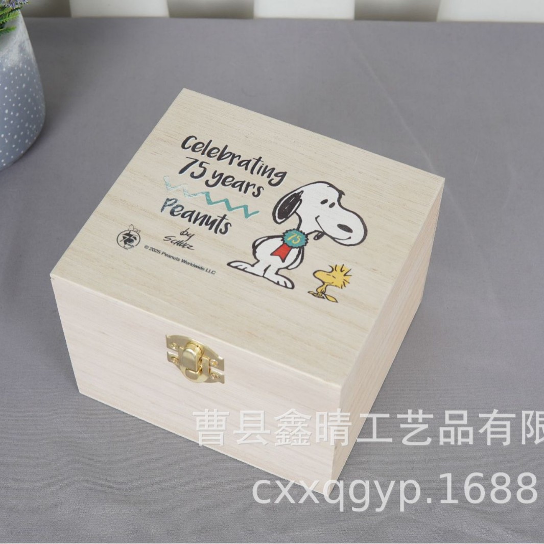 Cajas de regalo de madera maciza creativas y sencillas Cuadrado con cerradura Caja de embalaje de regalo de madera Caja de almacenamiento de artículos diversos de madera de escritorio