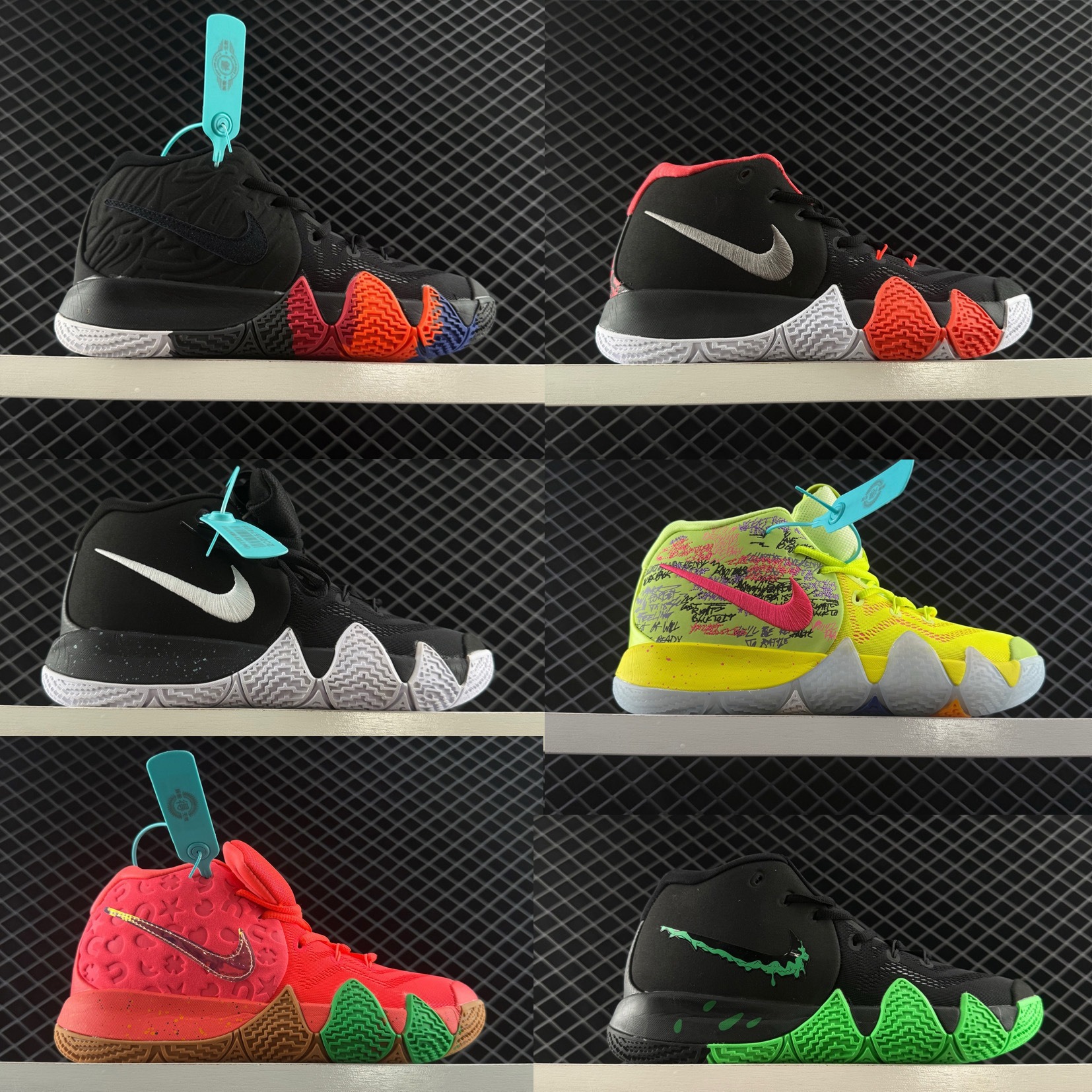Putian Owen 4 generación de zapatos de baloncesto cómodos de aire para hombres zapatos de alta resistencia fricción sonora zapatos deportivos de moda image 4