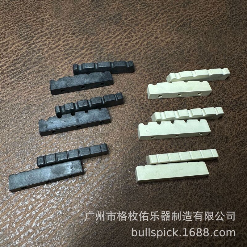 Electric Bass Upper Pillow Electric Guitar Upper Pillow Bass Pillow Plastic Piano Bridge 4 Strings 5 Strings Upper Pillow Plastic Piano Accessories
