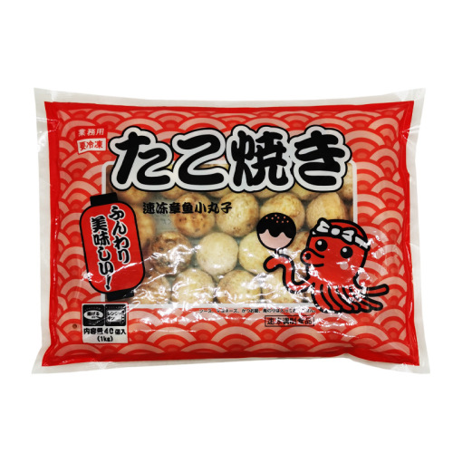 Instant Fried Octopus Tofu Balls - 40 pcs per pack, Japanese Style Octopus Tofu Material, Fried and Ready-to-Eat Snack